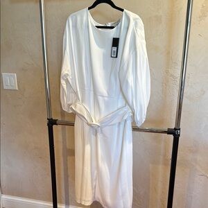 Sachin & Babi Annie dress white 18w